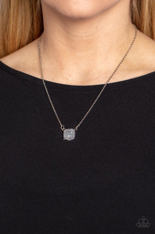 Coral Coasts - Silver Paparazzi Necklace