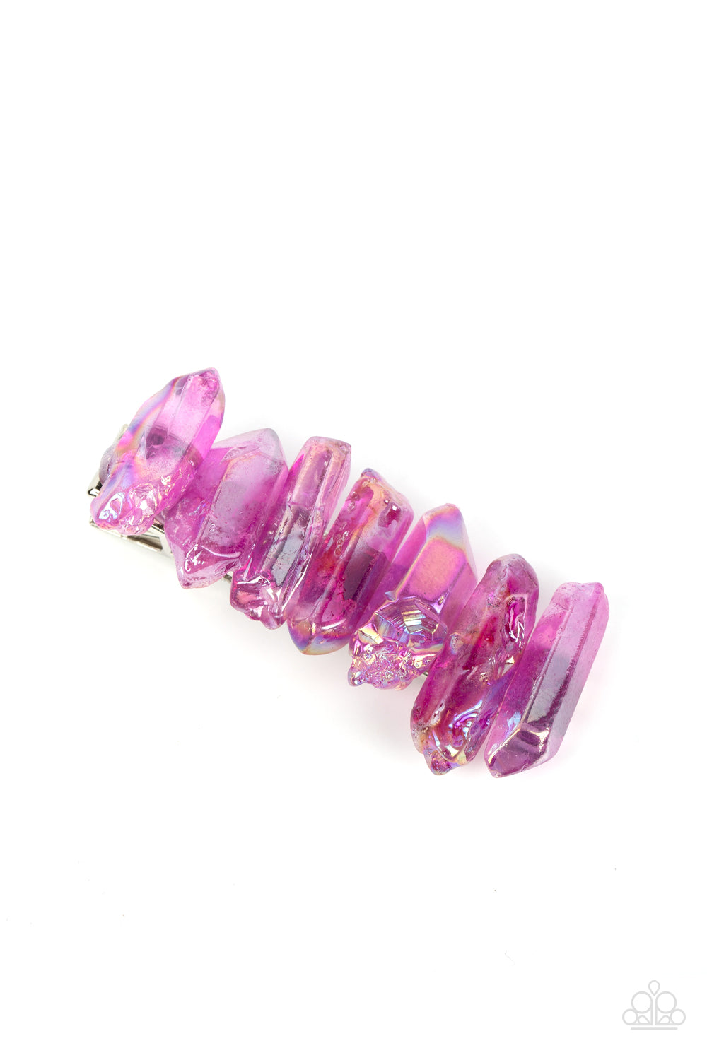 Paparazzi Crystal Caves - Purple Hair Clip