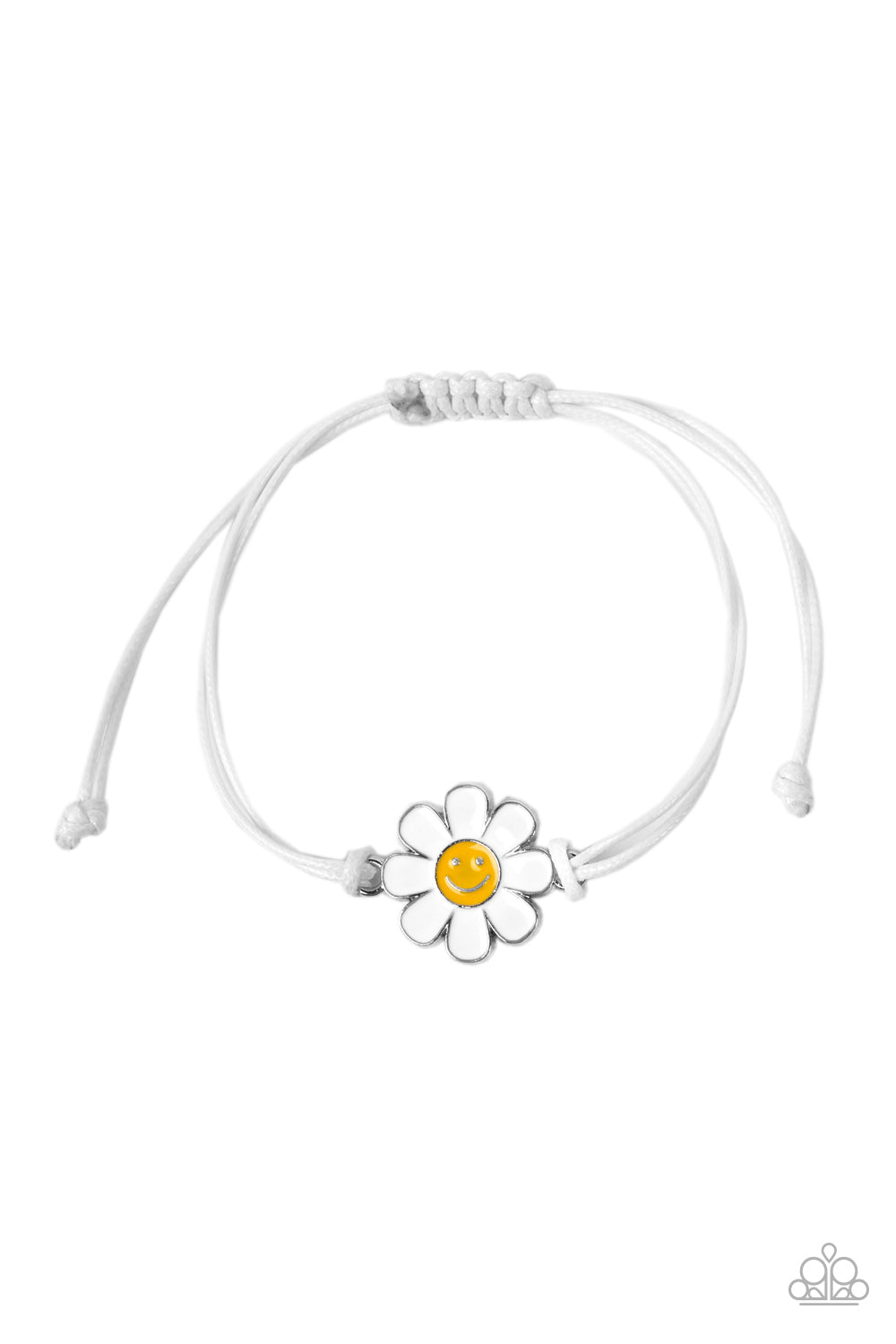 DAISY Little Thing - White Paparazzi Bracelet