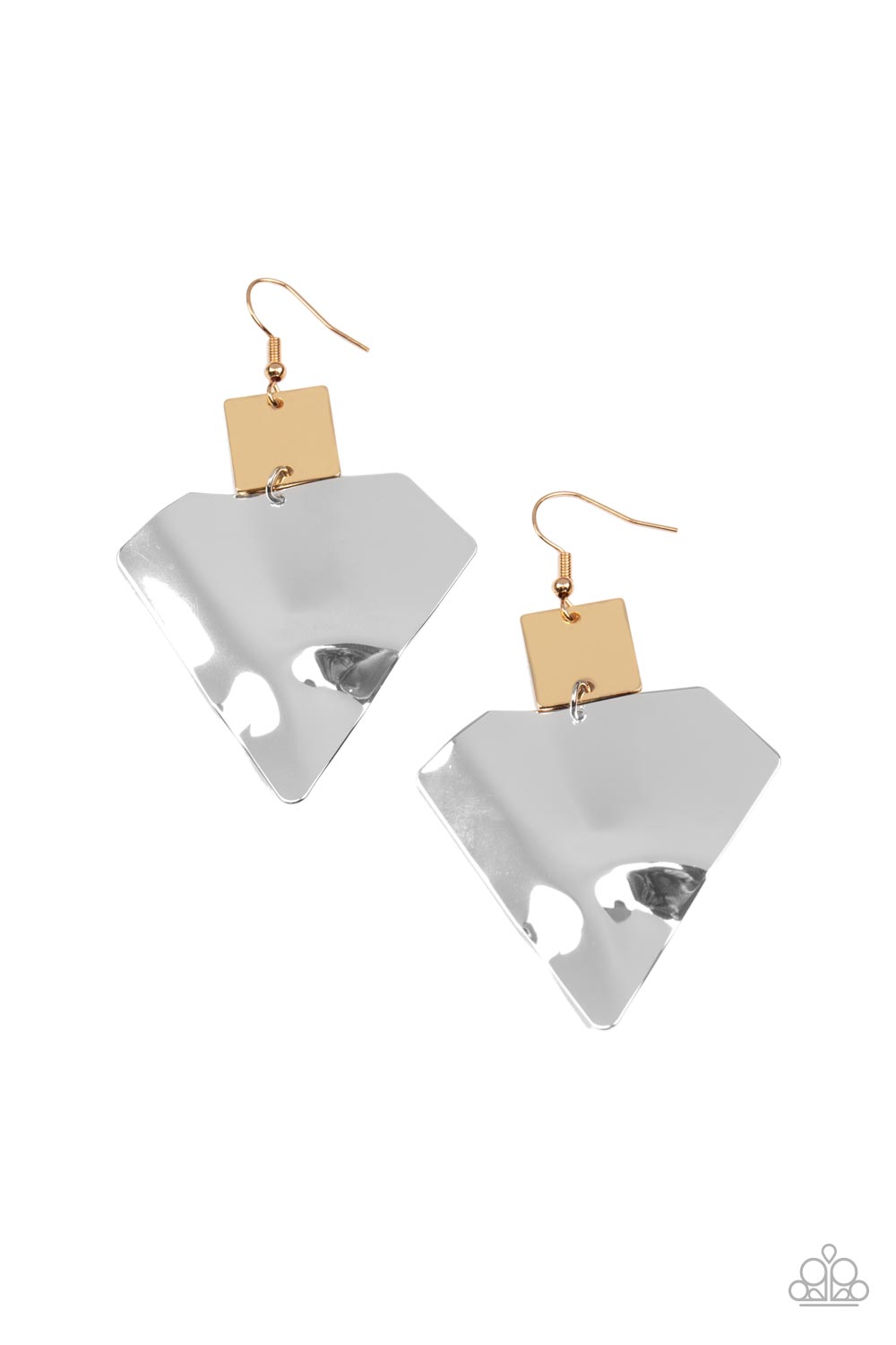 Deceivingly Deco - Multi Paparazzi Earrings