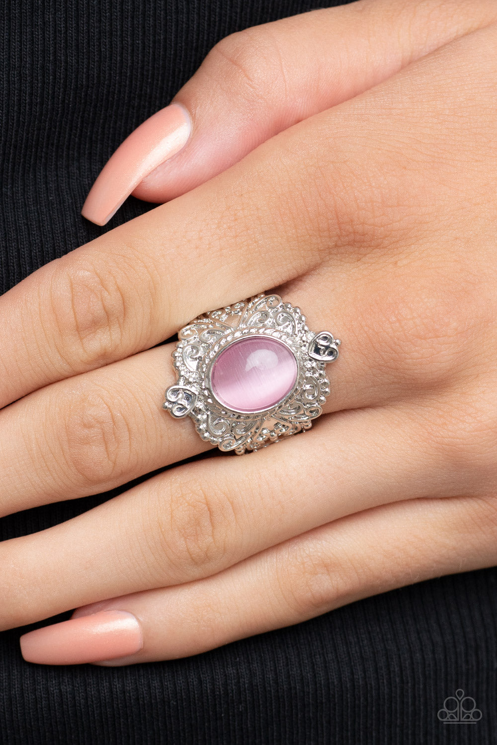 Delightfully Dreamy - Pink Paparazzi Ring