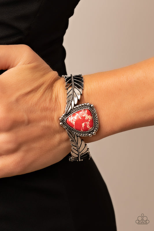 Desert Roost - Red Paparazzi Bracelet