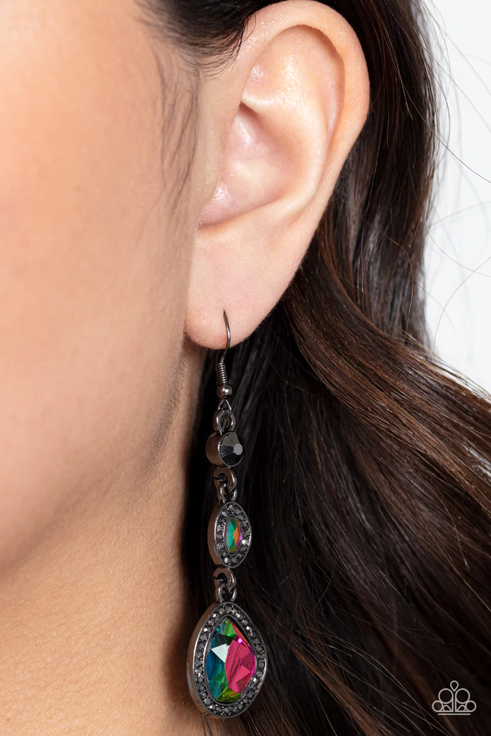 Dripping Self-Confidence - Multi Paparazzi Earrings