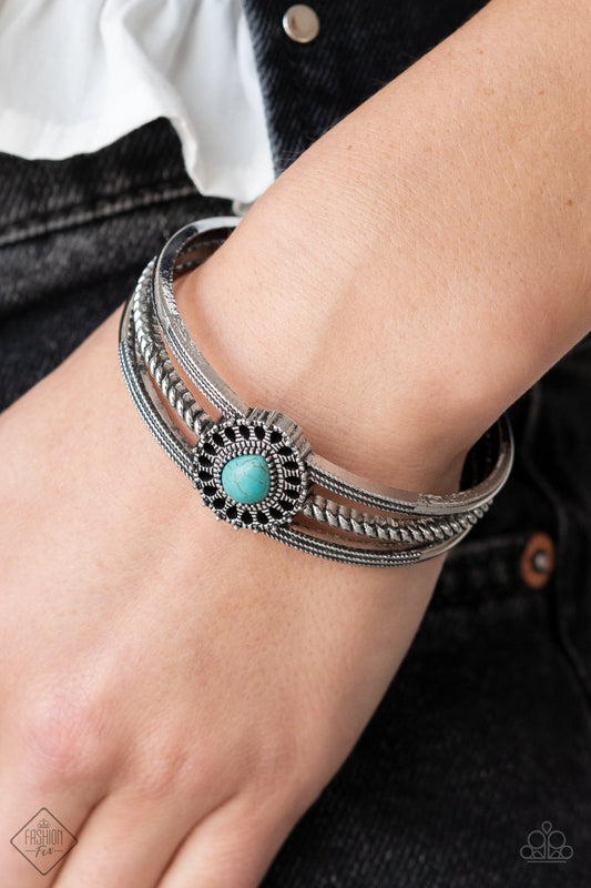 Elemental Escape - Blue - Paparazzi Bracelet