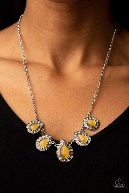 Paparazzi Everlasting Enchantment - Yellow Necklace