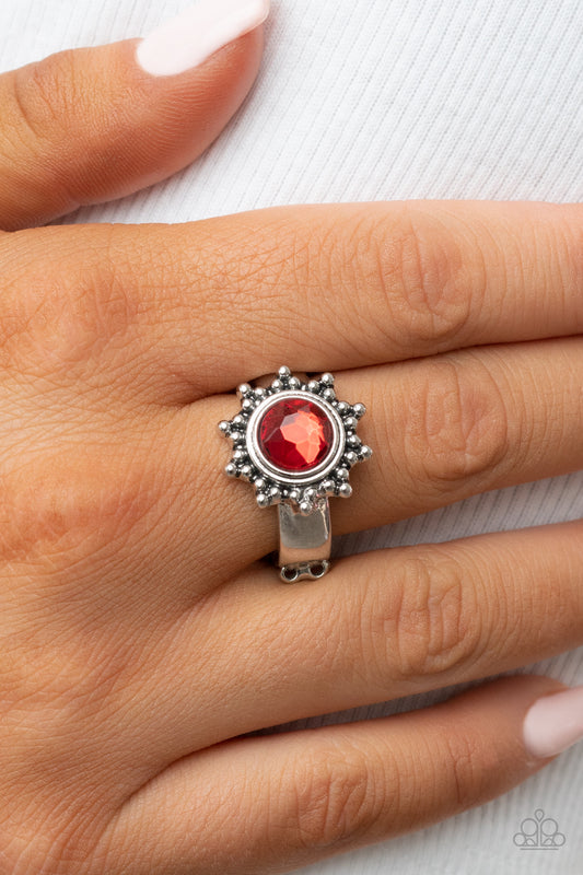 Expect Sunshine and REIGN - Red Paparazzi Ring