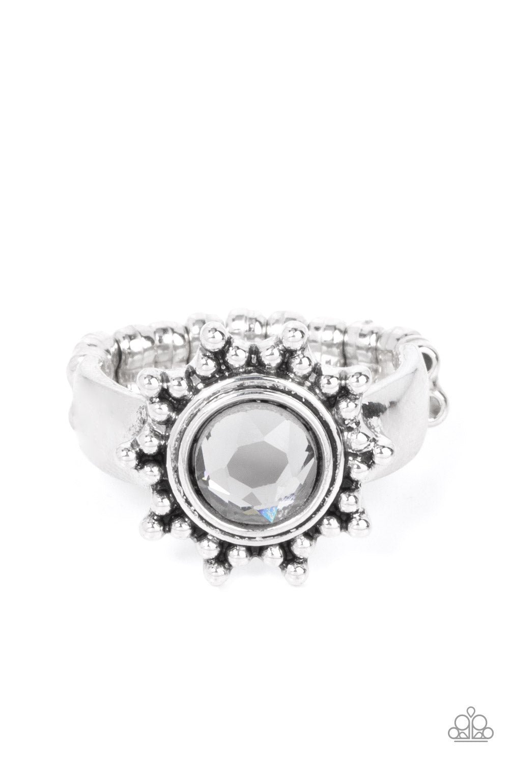 Expect Sunshine and REIGN - Silver Paparazzi Ring