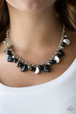 FLIRTATIOUSLY FLORIDA - Black Paparazzi Necklace