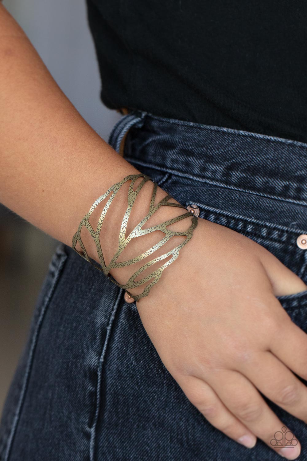 Paparazzi FLOCK, Stock, and Barrel - Brass Bracelet