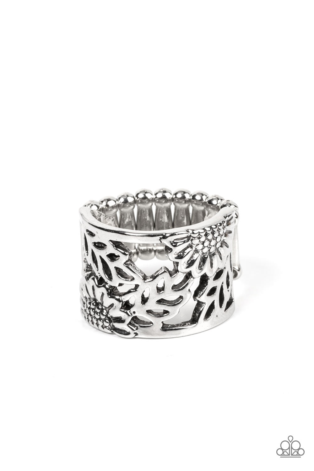 Paparazzi Farmhouse Foliage - Silver Ring