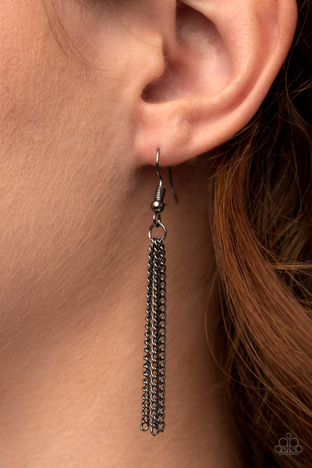 Follow the LUSTER - Black Paparazzi Necklace