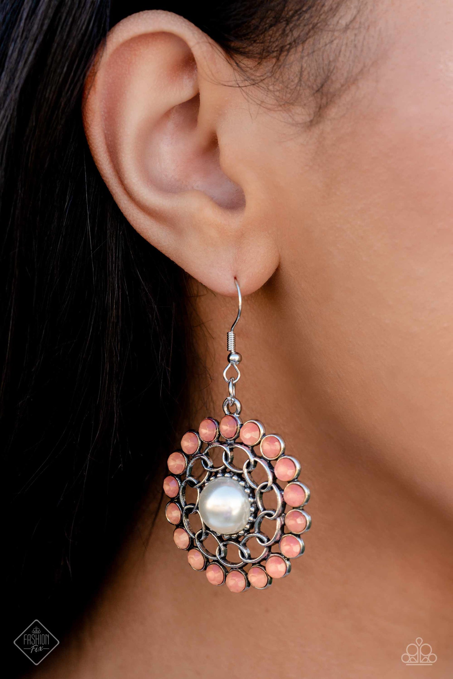 Effortlessly Eden - Orange Paparazzi Earrings