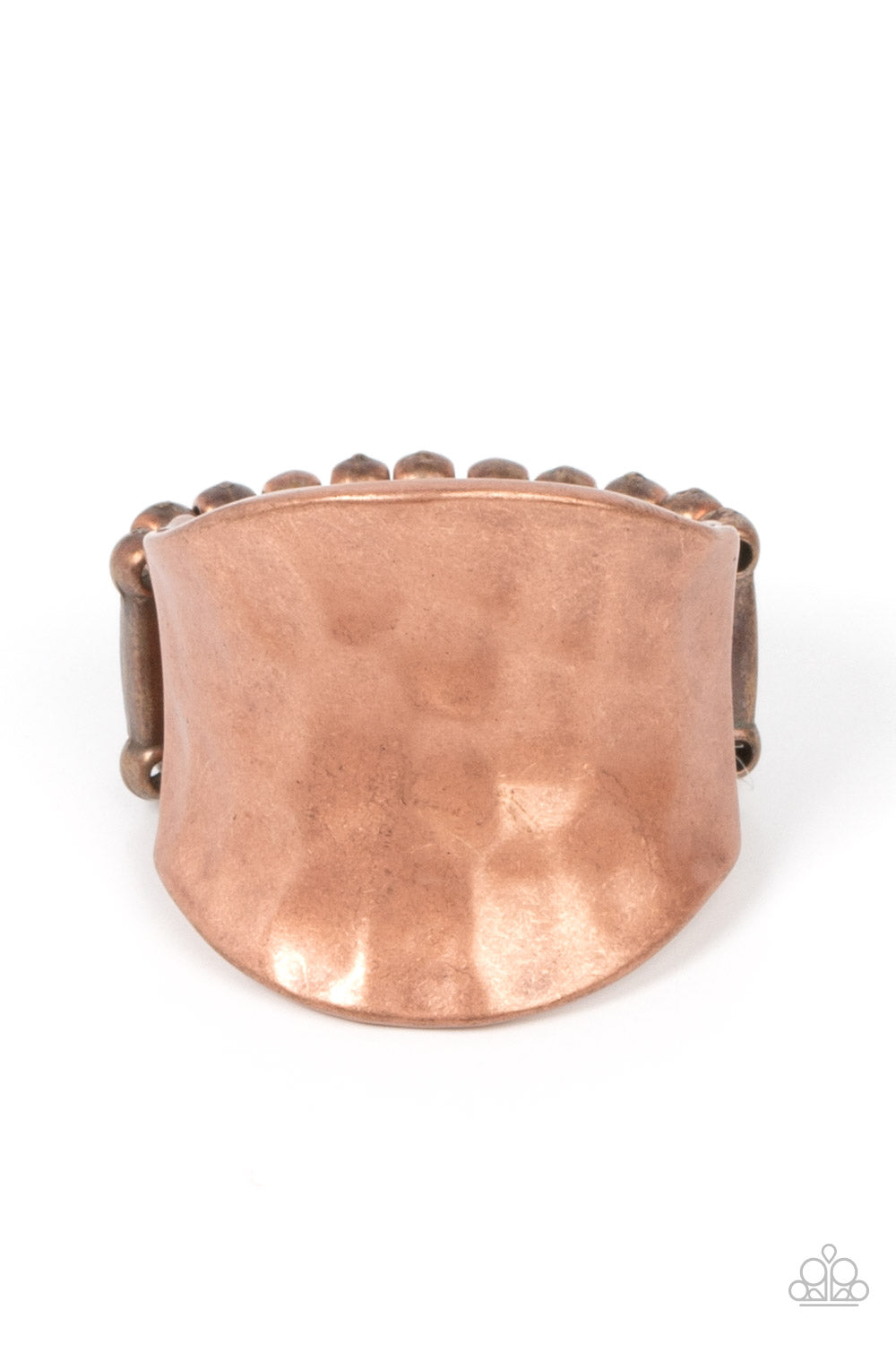 Hammer Down - Copper Paparazzi Ring