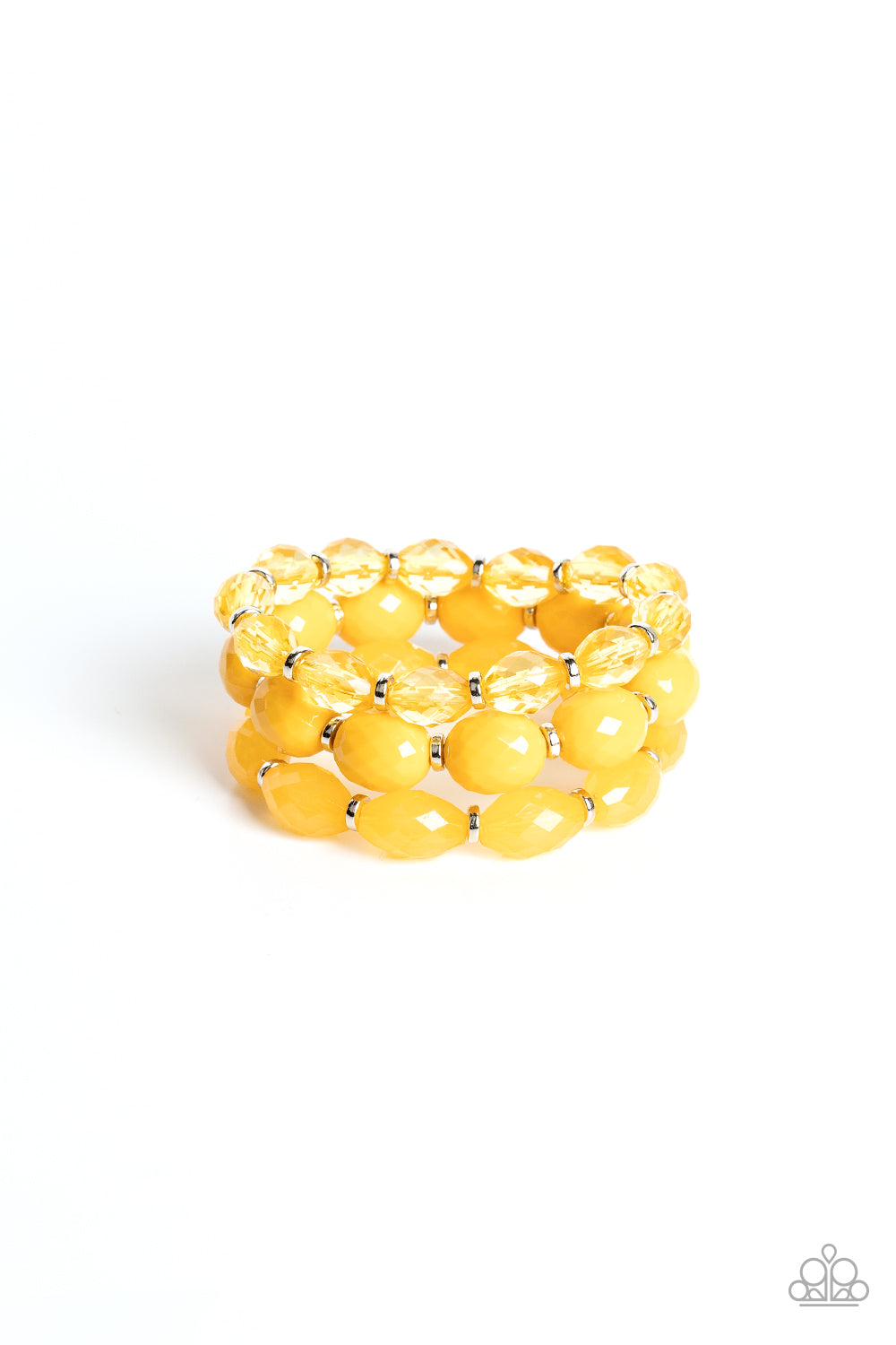 High Tide Hammock - Yellow Paparazzi Bracelet