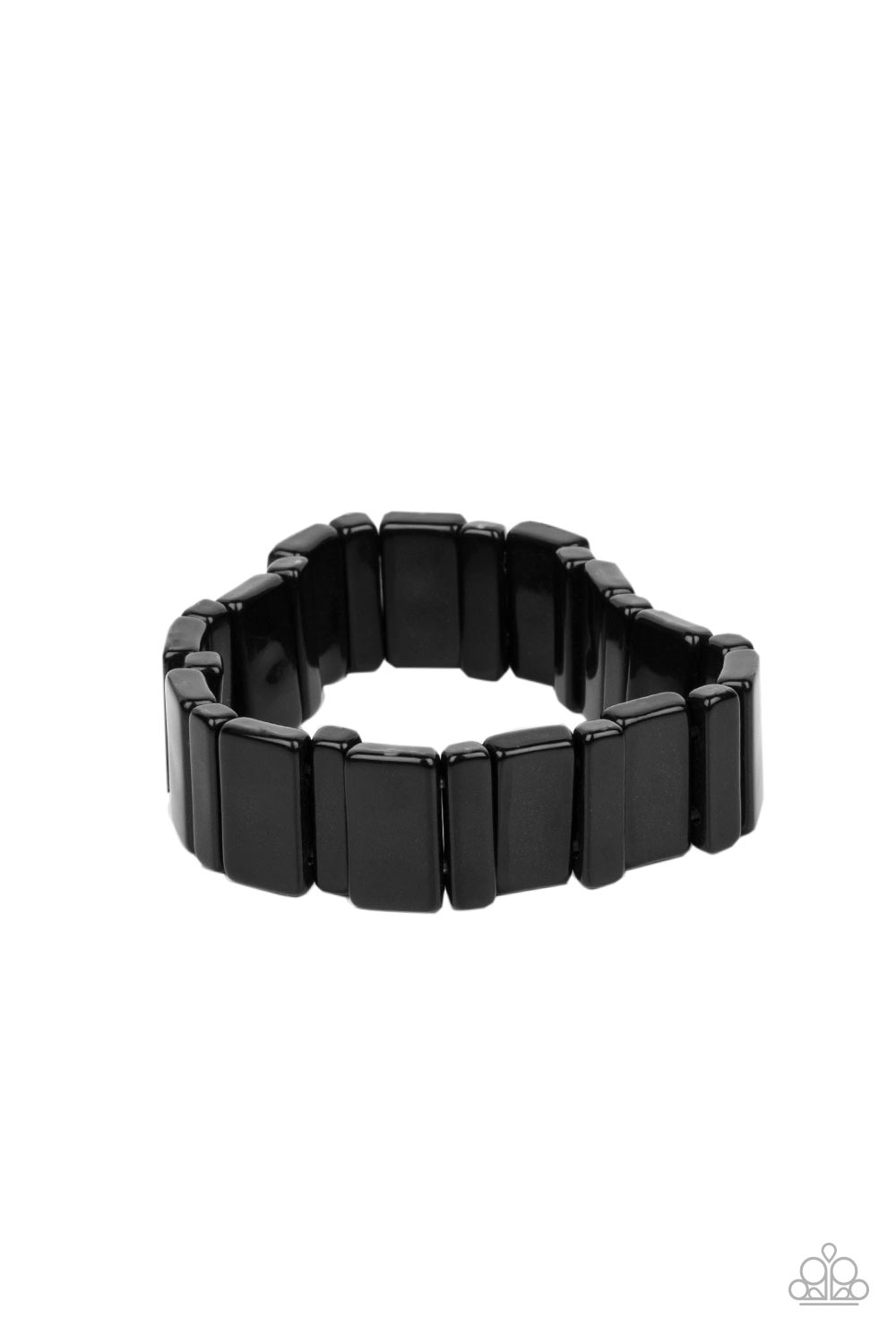 Paparazzi In Plain SIGHTSEER - Black Bracelet