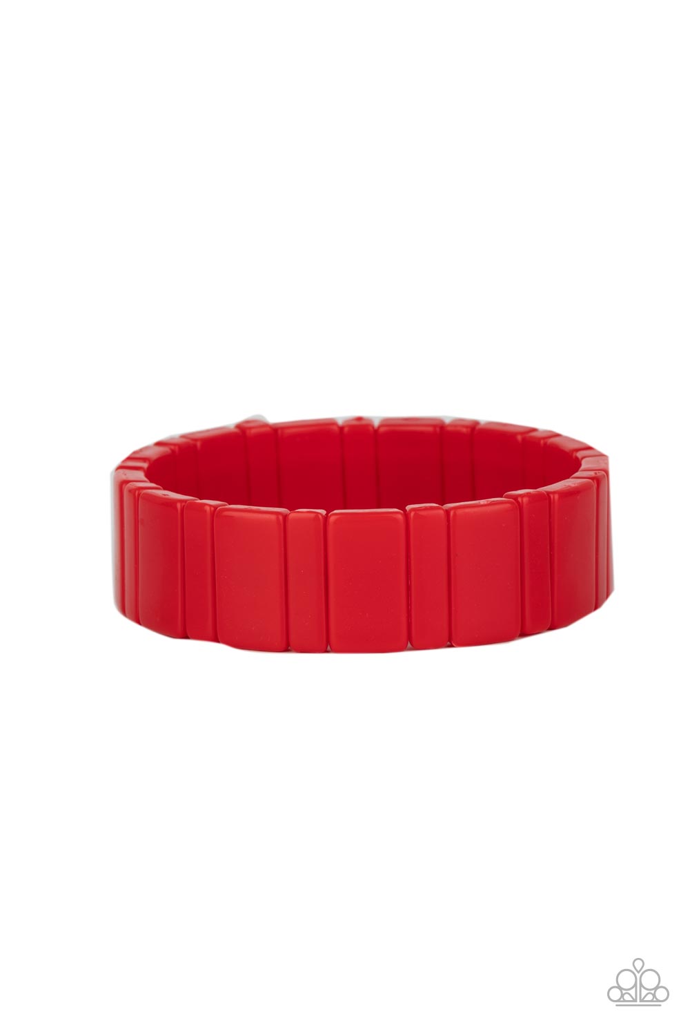 Paparazzi In Plain SIGHTSEER - Red Bracelet