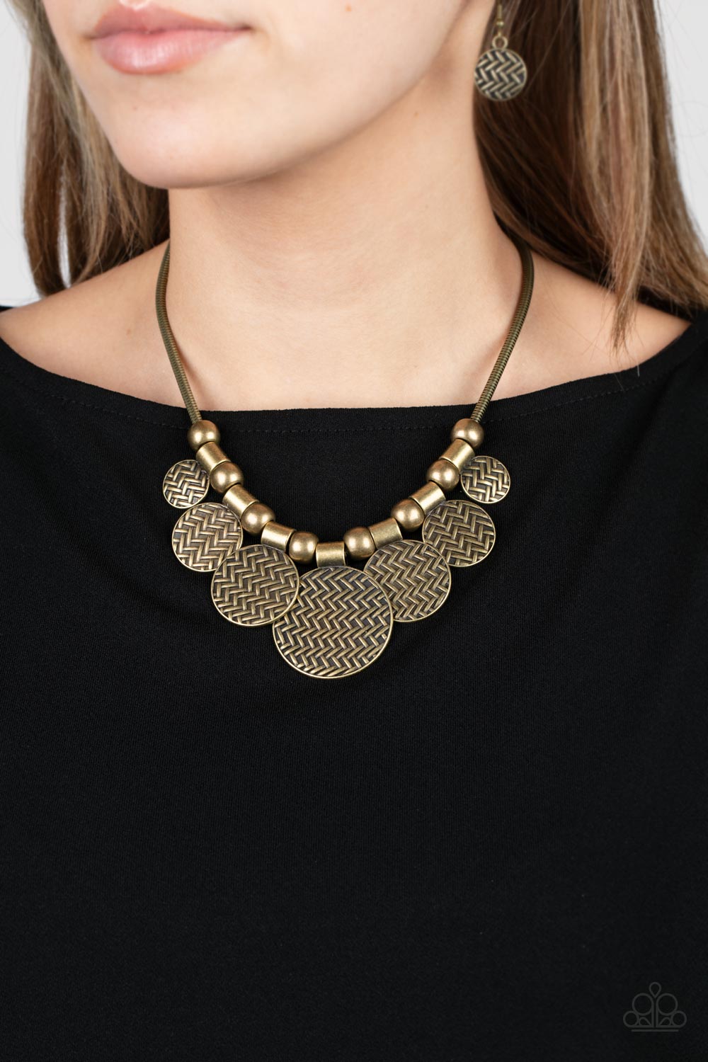 Indigenously Urban - Brass Paparazzi Necklace