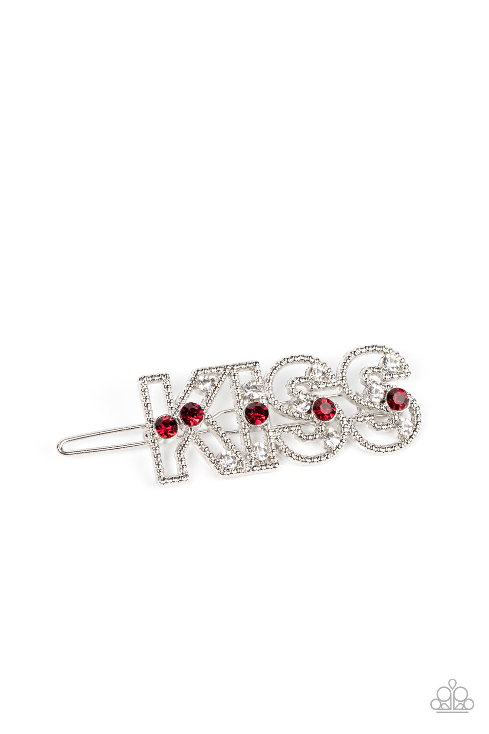 Paparazzi Kiss Bliss - Red Barrette