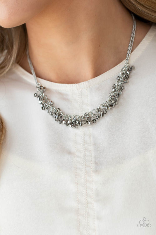 Let There Be TWILIGHT - Silver Paparazzi Necklace
