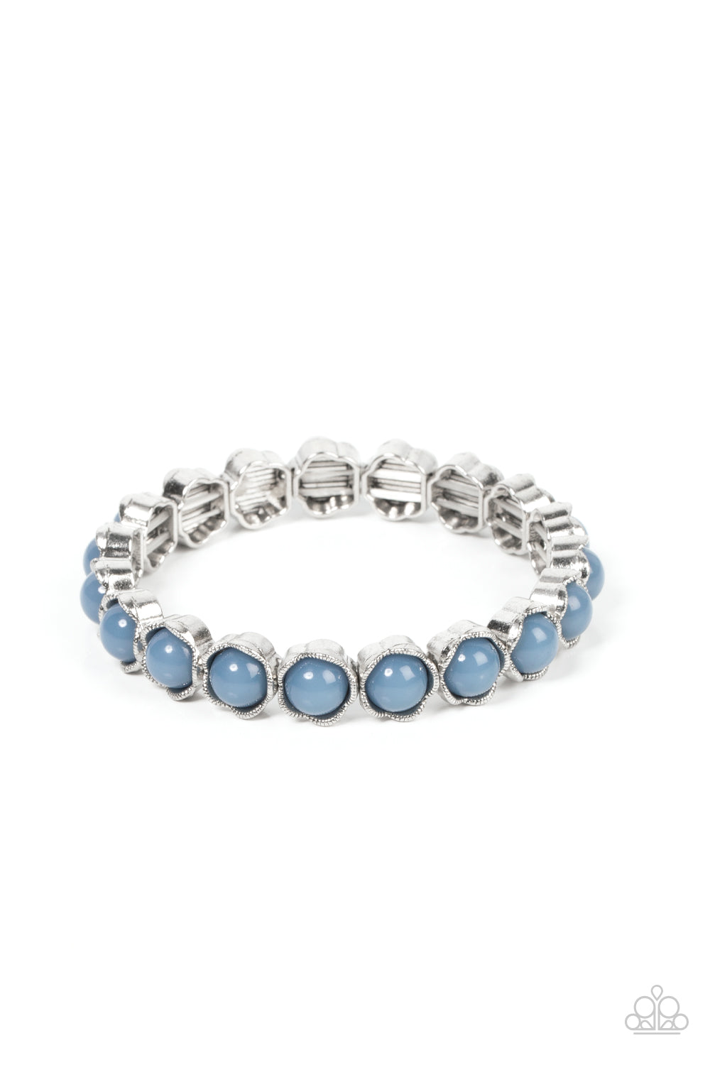 Lets be Buds - Blue Paparazzi Bracelets