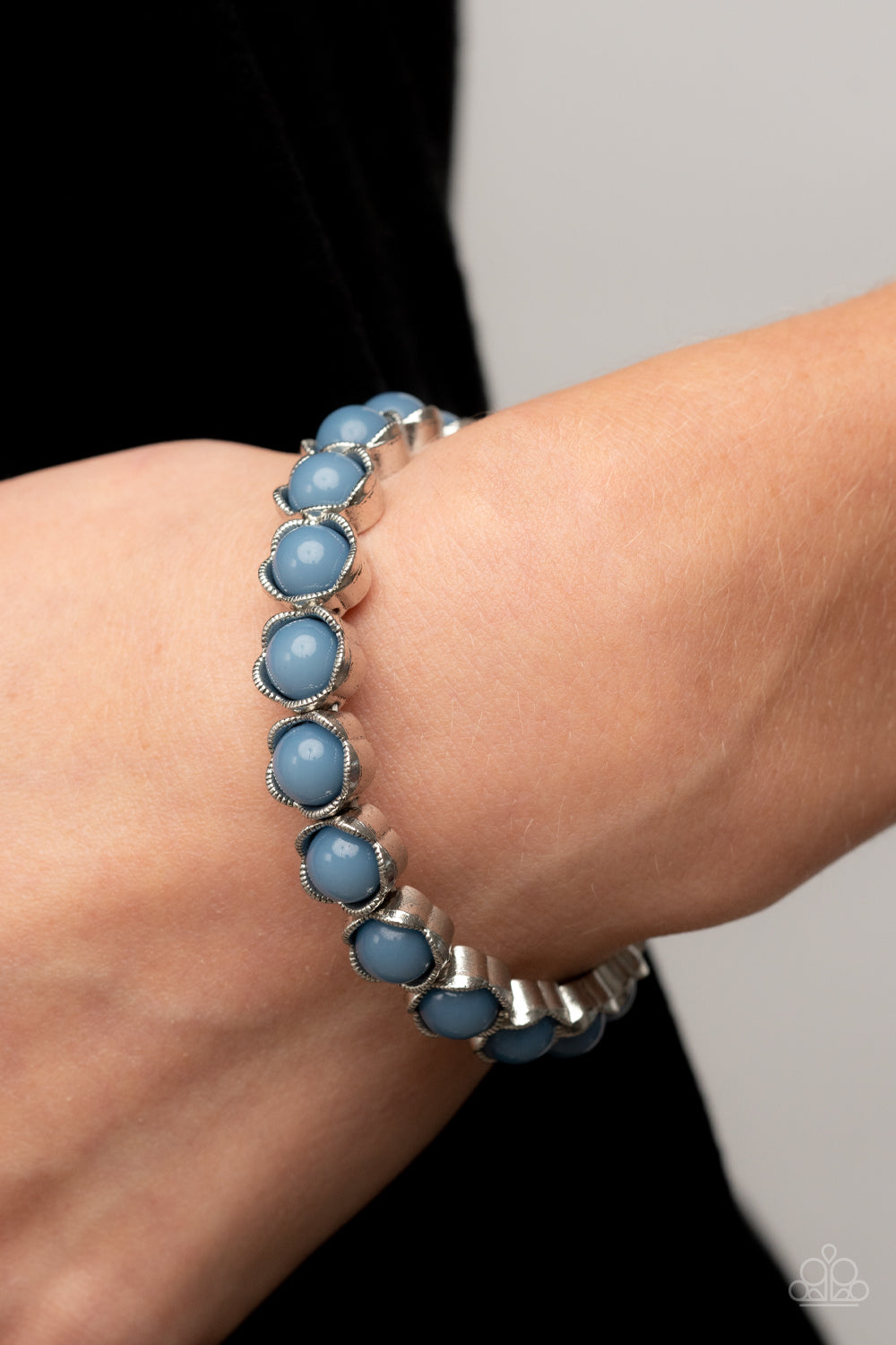 Lets be Buds - Blue Paparazzi Bracelets