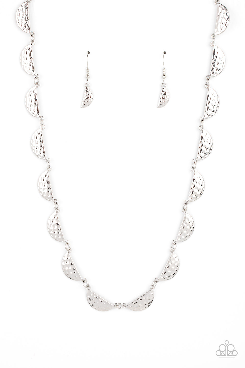 Lunar Jungle - Silver Paparazzi Necklace