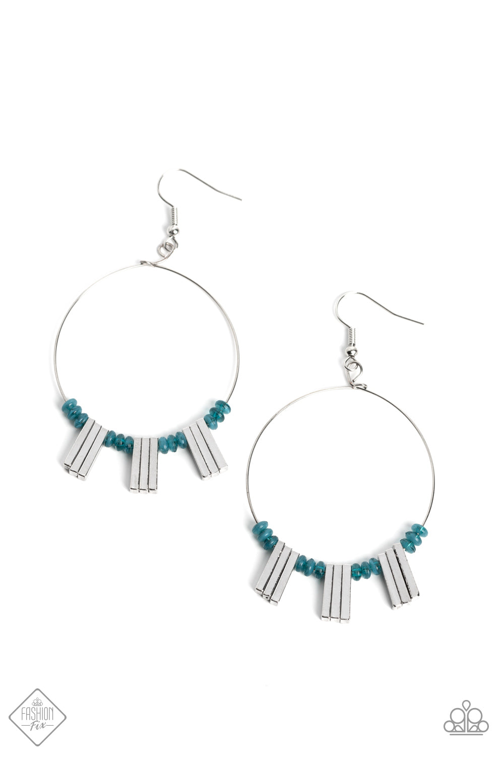 Paparazzi Luxe Lagoon - Blue Earrings