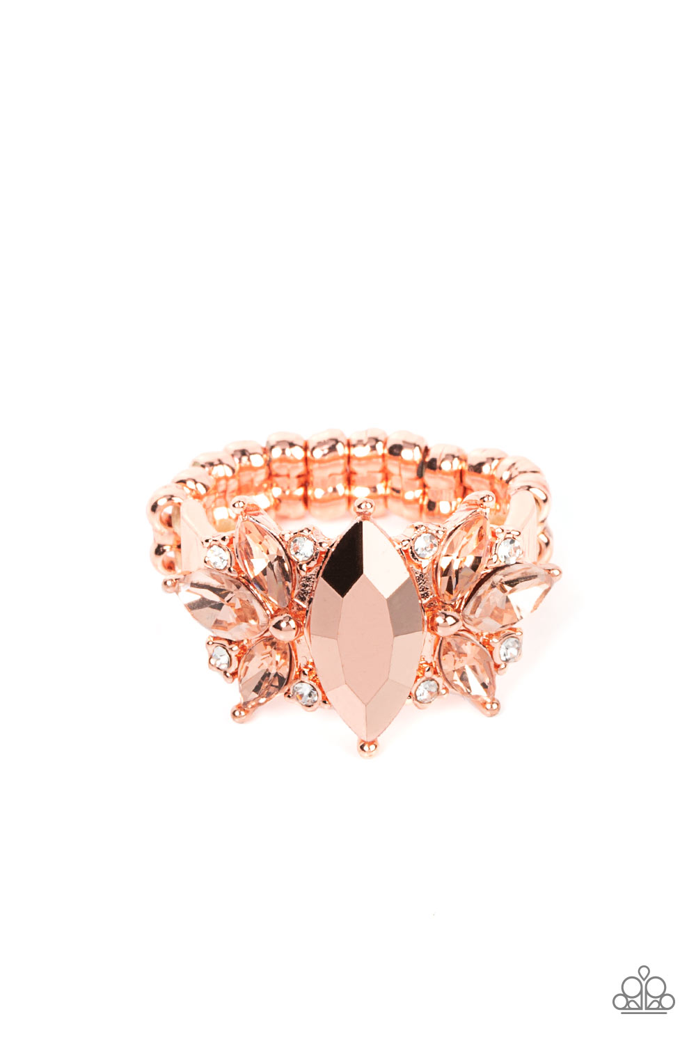 Luxury Luster - Copper Paparazzi Ring