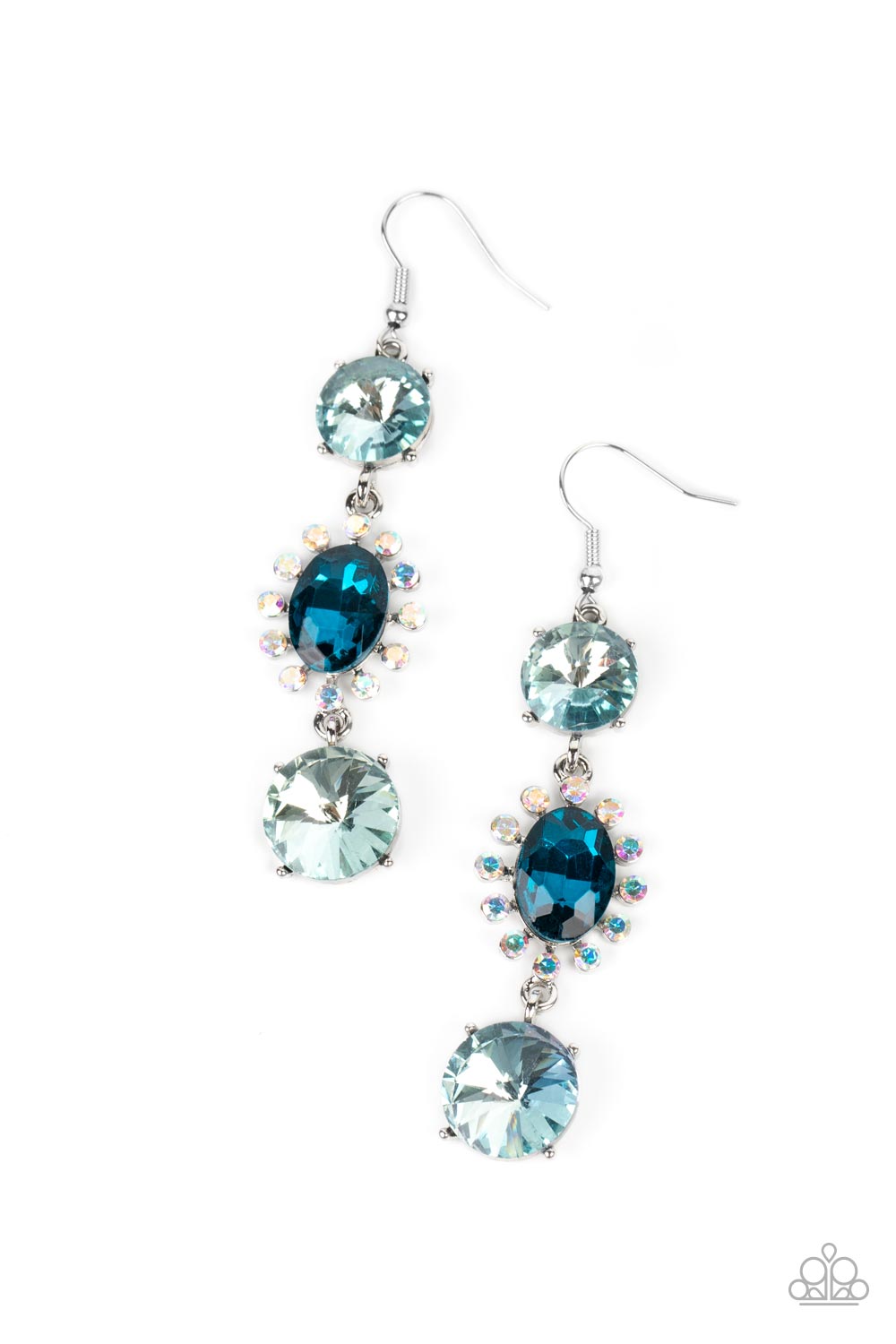 Paparazzi Magical Melodrama - Blue Earrings