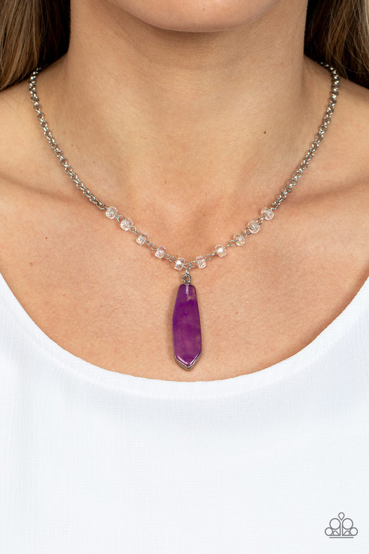 Magical Remedy - Purple Paparazzi Necklace