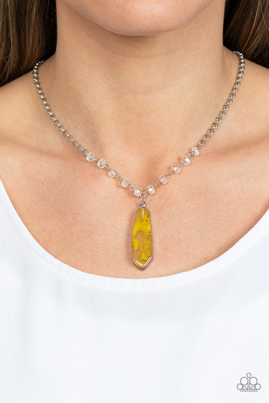 Paparazzi Magical Remedy - Yellow Necklace