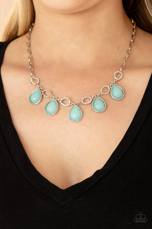 Majestically Mystic - Blue - Paparazzi Necklace