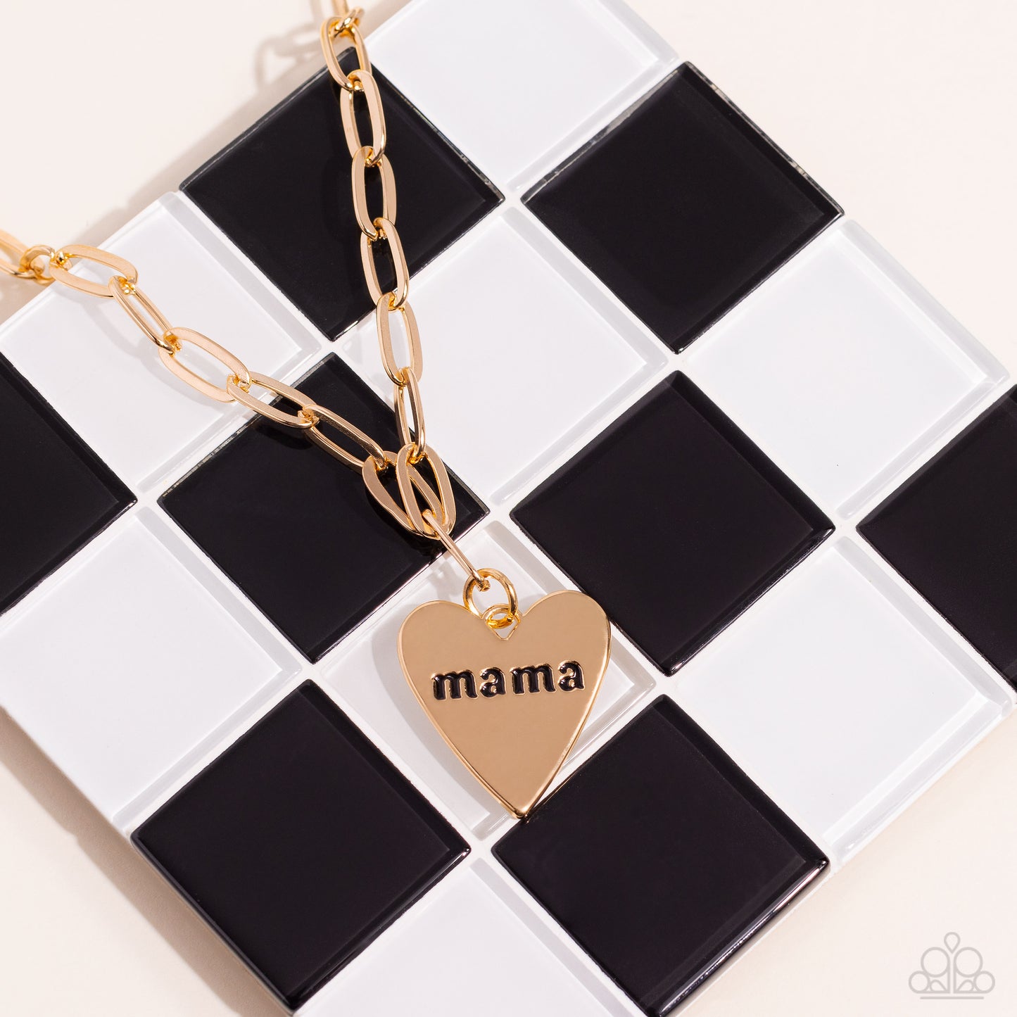 Paparazzi Mama Cant Buy You Love - Gold Necklace