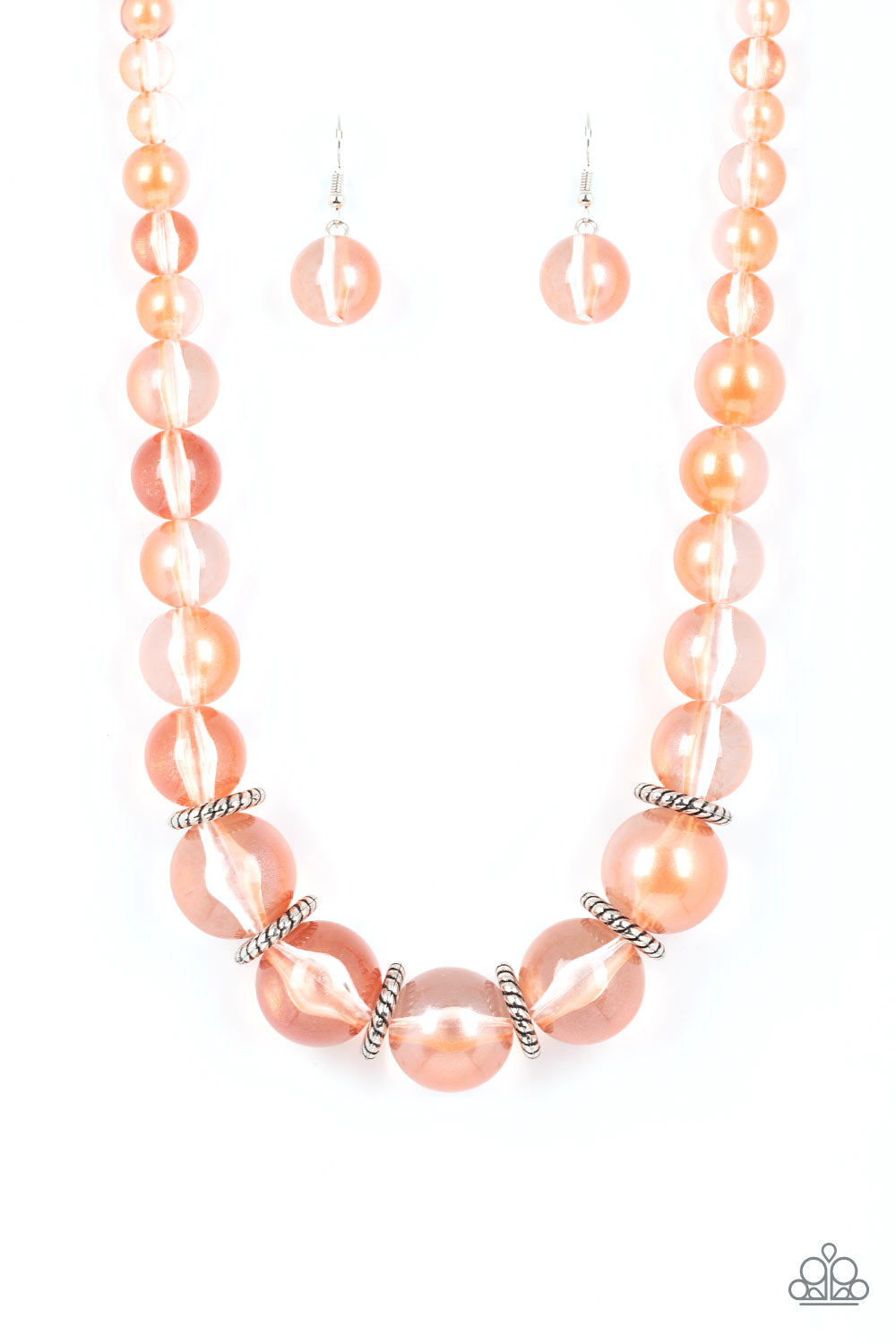 Marina Mirage - Orange Paparazzi Necklace