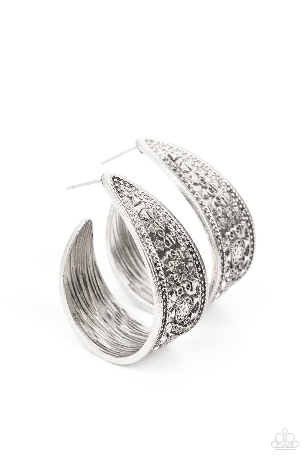 Marketplace Mixer - Silver Paparazzi Earrings