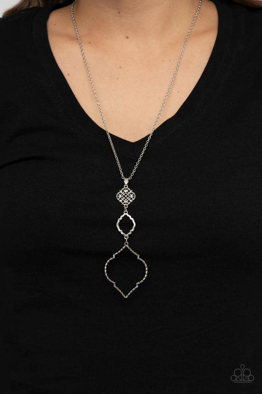 Marrakesh Mystery - Silver - Paparazzi Necklace