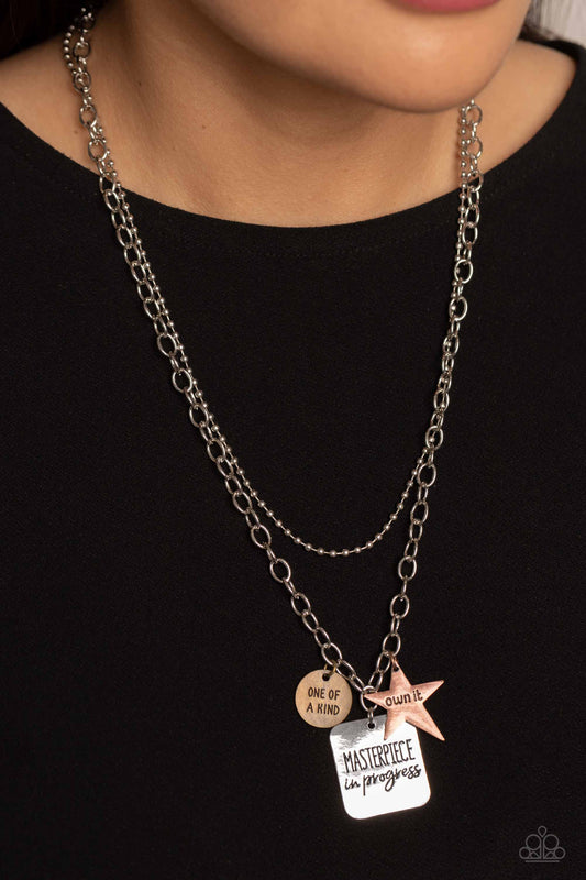 ﻿ Masterpiece in Progress - Multi Paparazzi Necklace