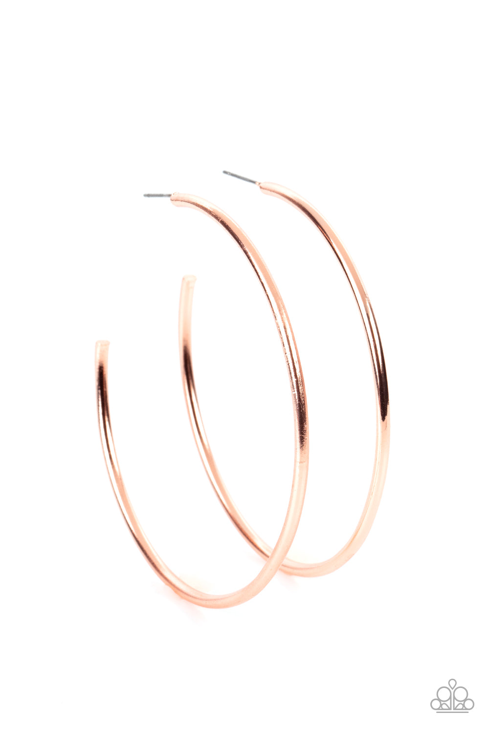 Paparazzi Mega Metro - Copper Earrings