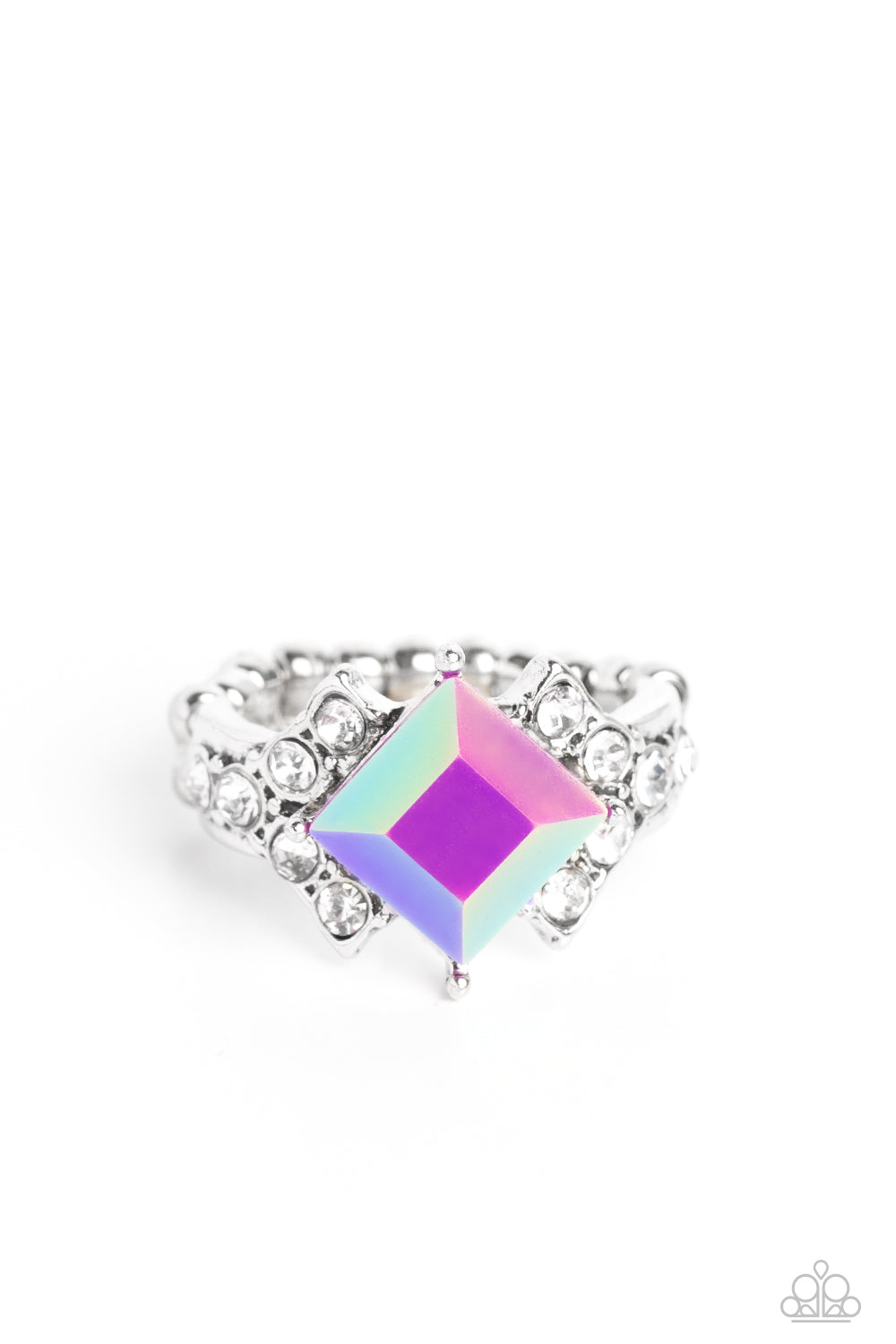 Mind-Blowing Brilliance - Purple Paparazzi Ring