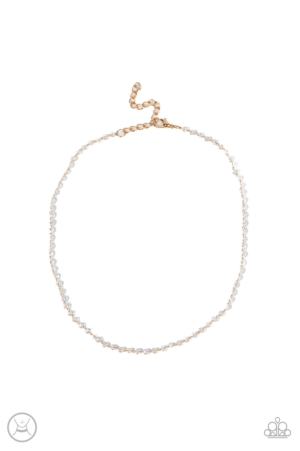 Mini MVP - Gold Paparazzi Necklace