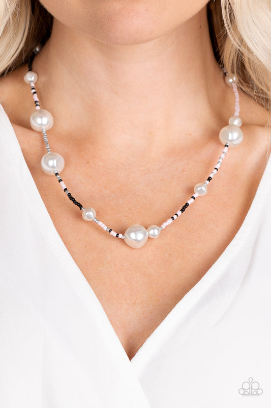 Paparazzi Modern Marina - Pink Necklace