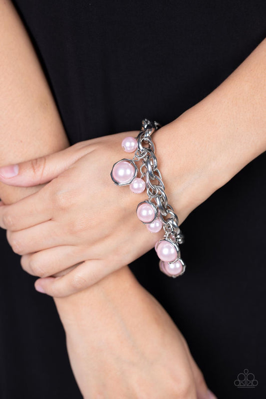 Orbiting Opulence - Pink Paparazzi Bracelet