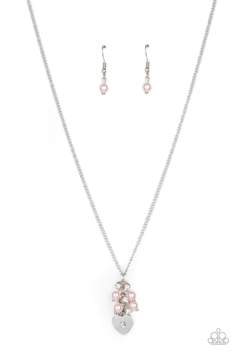 Pop It and LOCKET - Pink Paparazzi Necklace