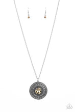Paparazzi Aztec Apex - Brown Necklace