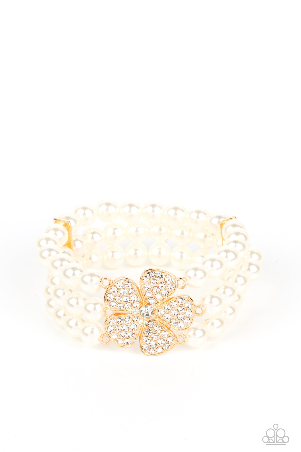 Park Avenue Orchard - Gold Paparazzi Bracelet