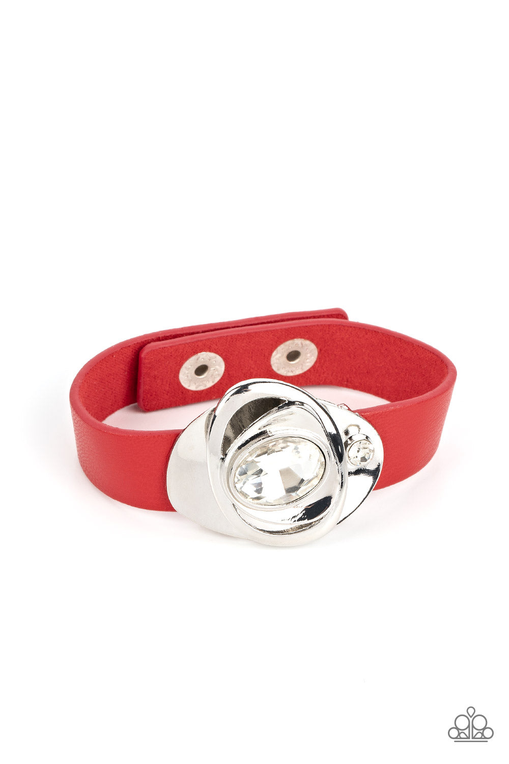 Pasadena Prairies - Red Paparazzi Bracelet