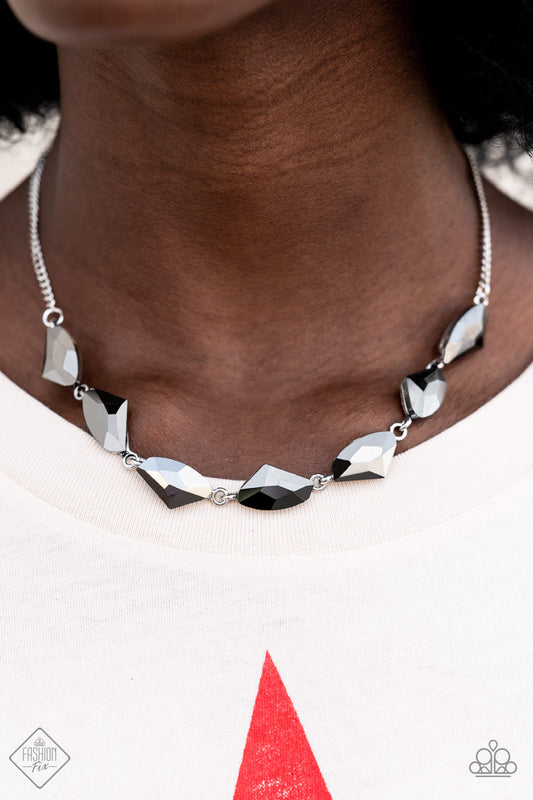 Paparazzi Raw Rapture - Silver Necklace