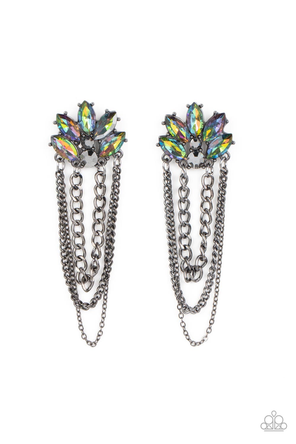 Reach for the SKYSCRAPERS - Multi Paparazzi Earrings