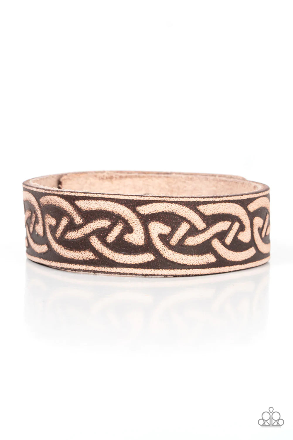 Paparazzi Rebel Runes - Brown Bracelet