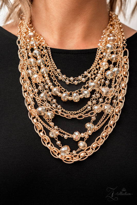 Paparazzi Reminiscent - Zi Collection 2022 Necklace